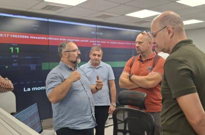 Vizita experților din Lituania la Serviciul 112: Digitalizarea și eficientizarea gestionării apelurilor de urgență