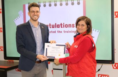 Vizita Directorului de Țară Moldova al Corpului Păcii SUA, Sara Chesters, la Serviciul 112