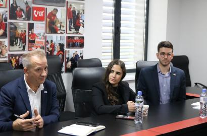 Vizita Directorului de Țară Moldova al Corpului Păcii SUA, Sara Chesters, la Serviciul 112
