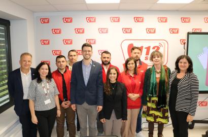 Vizita Directorului de Țară Moldova al Corpului Păcii SUA, Sara Chesters, la Serviciul 112