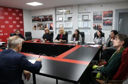 Vizita Directorului de Țară Moldova al Corpului Păcii SUA, Sara Chesters, la Serviciul 112