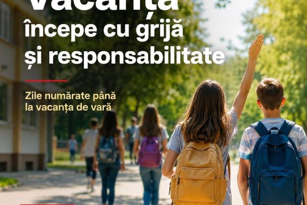 În pragul vacanței de vară, Serviciul 112 îndeamnă la responsabilitate și prudență