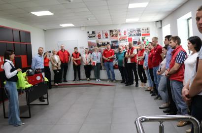 Echipa Serviciului 112 a primit o donație din partea Automobil Club Moldova