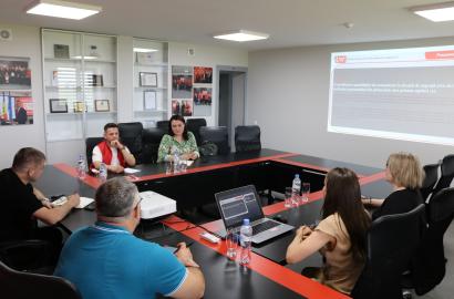 Vizita reprezentanților UNICEF la Serviciul 112: Discuții privind o posibilă colaborare în sprijinul copiilor și al comunității