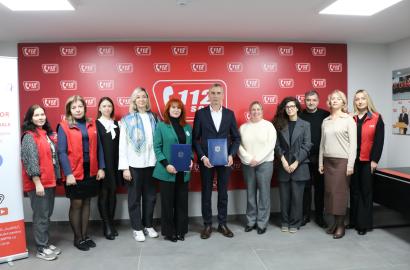 Serviciul 112 și Asociația „AudiViz” consolidează accesul incluziv la numărul unic de urgență