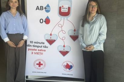 Angajații Serviciului 112 s-au alăturat campaniei de donare de sânge „MAI donează, MAI salvează”