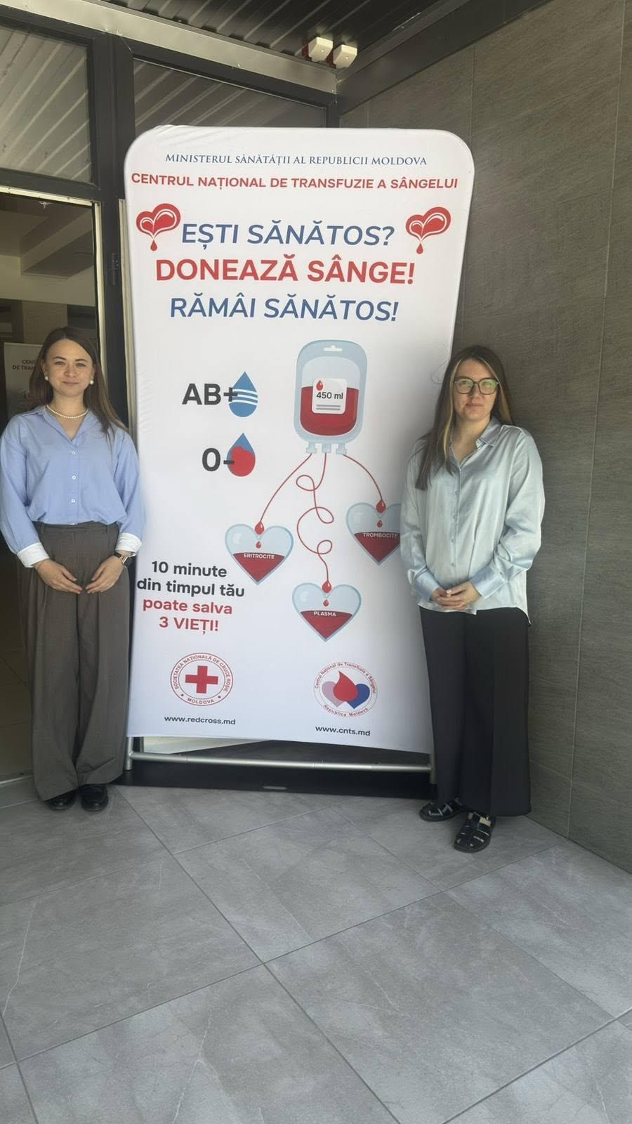 Angajații Serviciului 112 s-au alăturat campaniei de donare de sânge „MAI donează, MAI salvează”